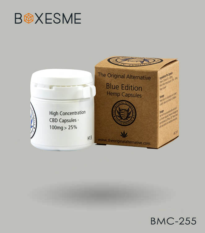Custom CBD Pills Box Packaging